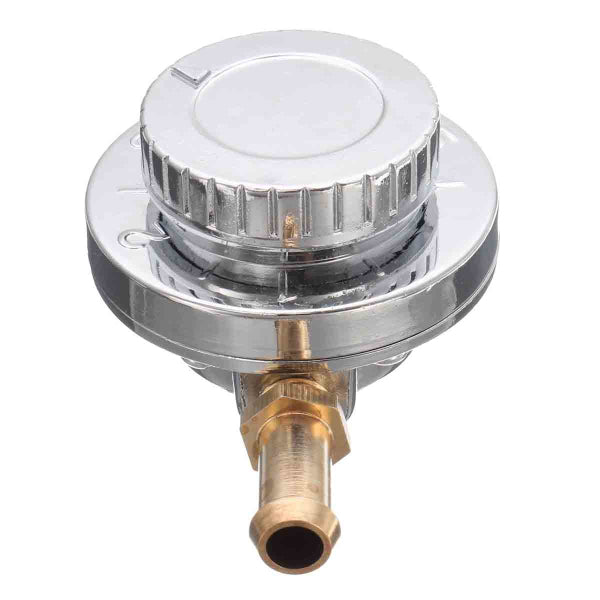 Adjustable 1-5 PSI Flow Fuel Pressure Carburettor Carb Regulator + 8mm 10mm Tail