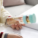 280ml Double Wall Glass Creative Water Tea Separation Bottle Cup Mug Steel Free With Filter