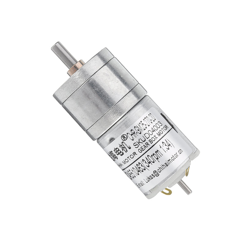 Chihai DC 7.4V 340rpm 550rpm Reduction Motor DC Geared Motor