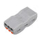 Minleaf 9Pcs 3Pin Wire Docking Connector Terminal Block Universal Quick Terminal Block Electric Cable Wire Connector Terminal 0.08-4.0mm