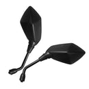 8mm 10mm Pair Electric Scooter Rear View Mirror Motorcycle Reflector Convex Universal