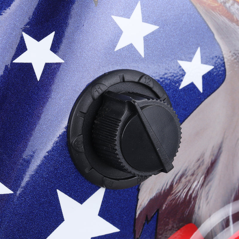 Solar Power Automatic Dimming Welding Helmet Mask Adjustable Head Band