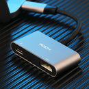 ROCK Type-C to 4K High Definition Multimedia Interface+PD Fast Charging Converter Adapter Charger For iPhone X XR XS Max Xiaomi Mi9 HUAWEI P30 S10 S10+ Note