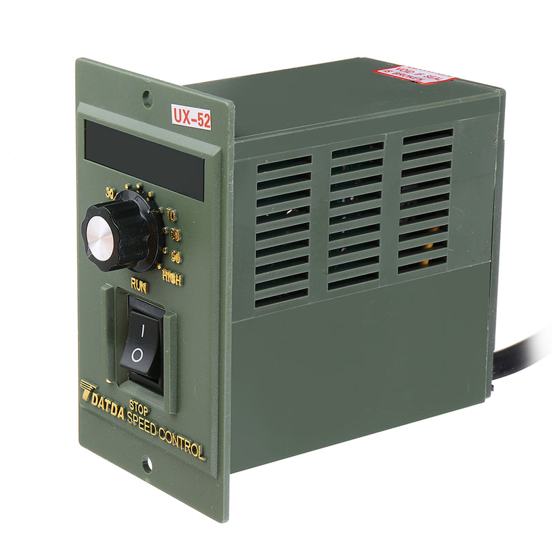 UX-52 AC220V 50Hz 15W Digital Adjustable Stepless Motor Speed Controller Tool Part Accessory 1400rpm