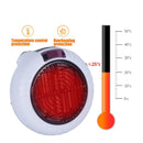 900W Mini Electric Heater Warm Household Wall Handy Heater Office Stove Room