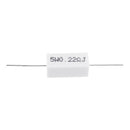 50pcs 5W 0.22 ohm 0.22R Ceramic Cement Resistor