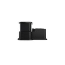 Smart Fingerprint Waterproof Luggage Suitcase Backpack Embedded Lock Rechargeable USB Lock