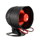 1 Way Car Security Alarm System w/2 Key Remote Controls Shock Sensor Universal