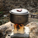 Outdoor Portable Charcoal Firewood Cooking Stove Camping Picnic BBQ Folding Burner Furnace