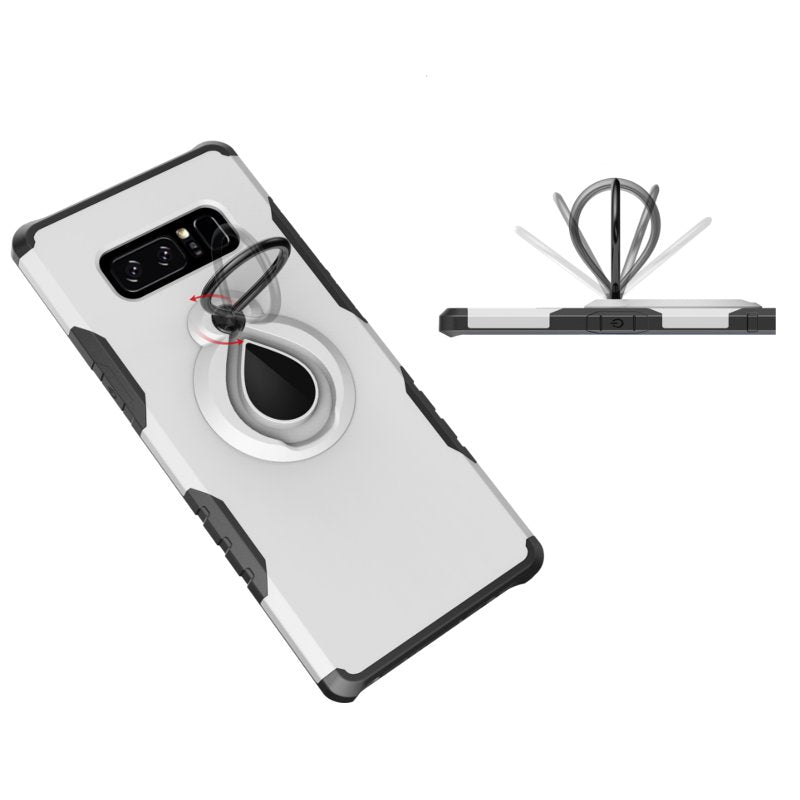 360 Rotating Ring Grip Stand Holder Case For Samsung Galaxy Note 8