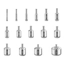 Drillpro DB-HS1 15pcs 6-50mm Diamond Hole Saw Drill Bit Set Tile Ceramic Glass Marble Drill Bits