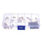 2Pcs 1.75mm 0.2mm~1.0mm Brass Nozzle+10Pcs 0.4mm Brass Nozzle With Lettering+30MM M6 Throat Kit Boxed for 3D Printer Reprap