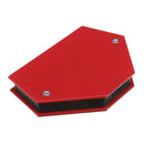 Drillpro 25/50/75LBS Magnetic Welding Locator Holder Hex Located Horn Clamp Welding Magnetic Angle Arrow Holder