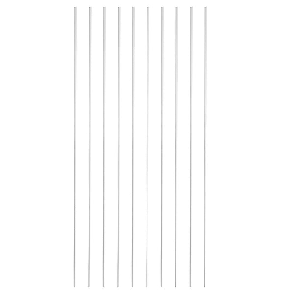 10pcs 2mmx45cm Aluminium Low Temperature Welding Brazing Rod for All AL Parts