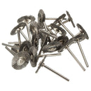 20pcs Stainless Steel Wire Wheel Brush Cleaner Polishing Rotary Tool for Dremel