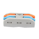 20Pcs PCT-2 2Pin Colorful Docking Connector Electrical Connectors Wire Terminal Block Universal Electrical Cable Wire Connector
