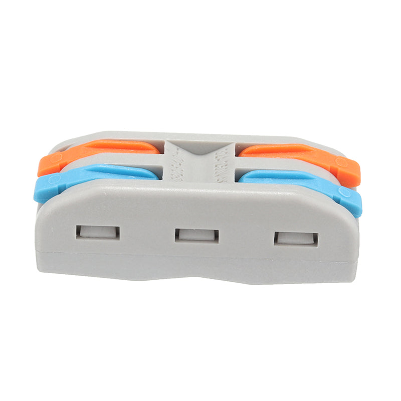 20Pcs PCT-2 2Pin Colorful Docking Connector Electrical Connectors Wire Terminal Block Universal Electrical Cable Wire Connector