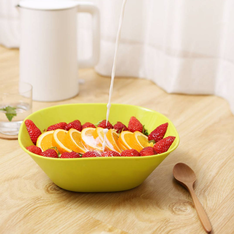 QUANGE Multi-Purpose Food-Grade Plastic Fruit Salad Cutter Bowl Dish Basket Tableware Fruit Food Bowls From Xiaomi Youpin