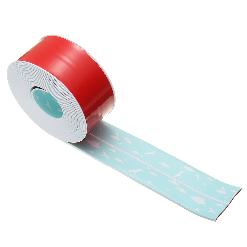 Self-adhesive Mildew Proof Adhesive Strip Waterproof Seam Strip Corner Glue Beauty Wall Stickers
