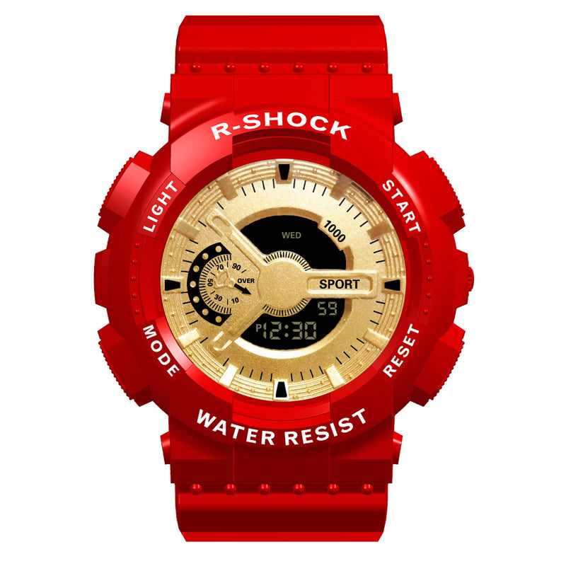 HONHX 82-C66 Decorative Small Dial Luminous Display Fahsion Men Watch Digital Watch