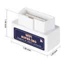 Mini ELM327 WiFi OBD2 Wireless Automobile Diagnostic Detector V1.5 PIC25K80 Chip