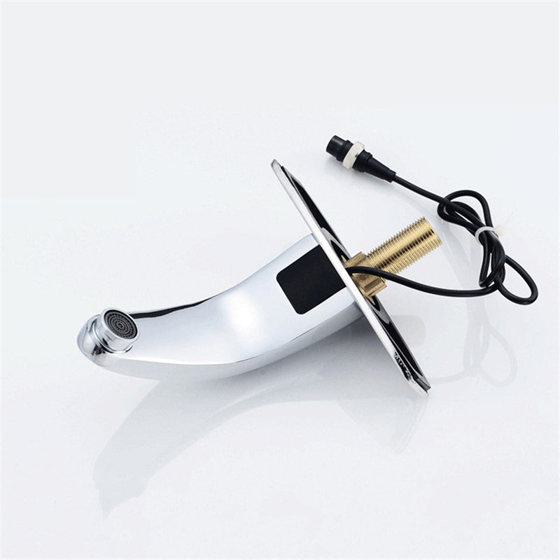 Automatic Tap Hand Free Infrared Sensor Faucet Kitchen Bathroom Chrome Basin Sink Mixer Tap