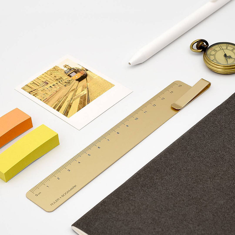 RUMA Metal Bookmark Straight Ruler Silver Clip Ruler From Xiaomi Youpin