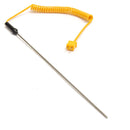 K-Type Thermocouple Stainless Steel Probe Temperature Controller Wire Sensors 100/300/500mm Optional