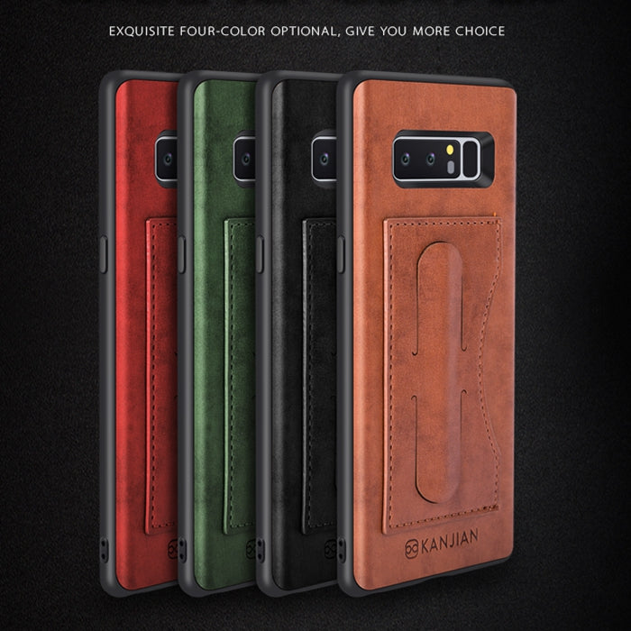 Card Slot PU Leather Kickstand Magnetic Case for Samsung Galaxy Note 8