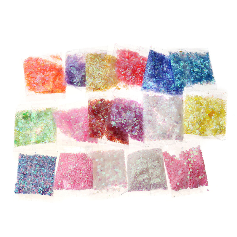 60 Pack Slime DIY Charms Supplies Kit Ball Beads Foam Sequins Tools Making Pack Children's Funny Toy