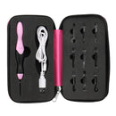 9 In 1 USB Weave Craft Tools Kit LED Light Up Crochet Hooks Knitting Needles Set