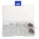 Excellway Terminals 40 Pcs 2p 3p 4p 5pin Right angle JST-XH Male Female Lipo Balance Connector