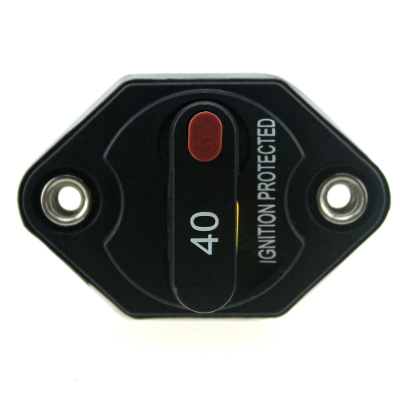 F1665-40A 40A Manual Reset Switchable Mid-Range Circuit Breaker