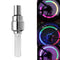 12Pcs XANES WL04 Vibration Induction Bicycle Wheel Light Nozzle Spoke Light for Schrader Valve Woods