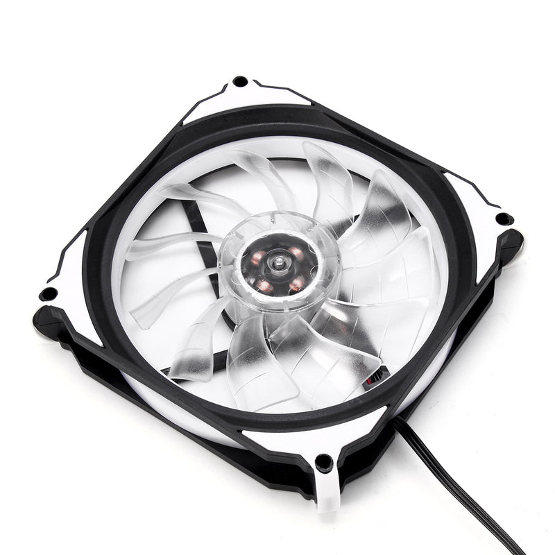 12cm 3 Pin 4 Pin LED Backlit CPU Cooling Fan Cooler for CPU PC Computer Mining Case