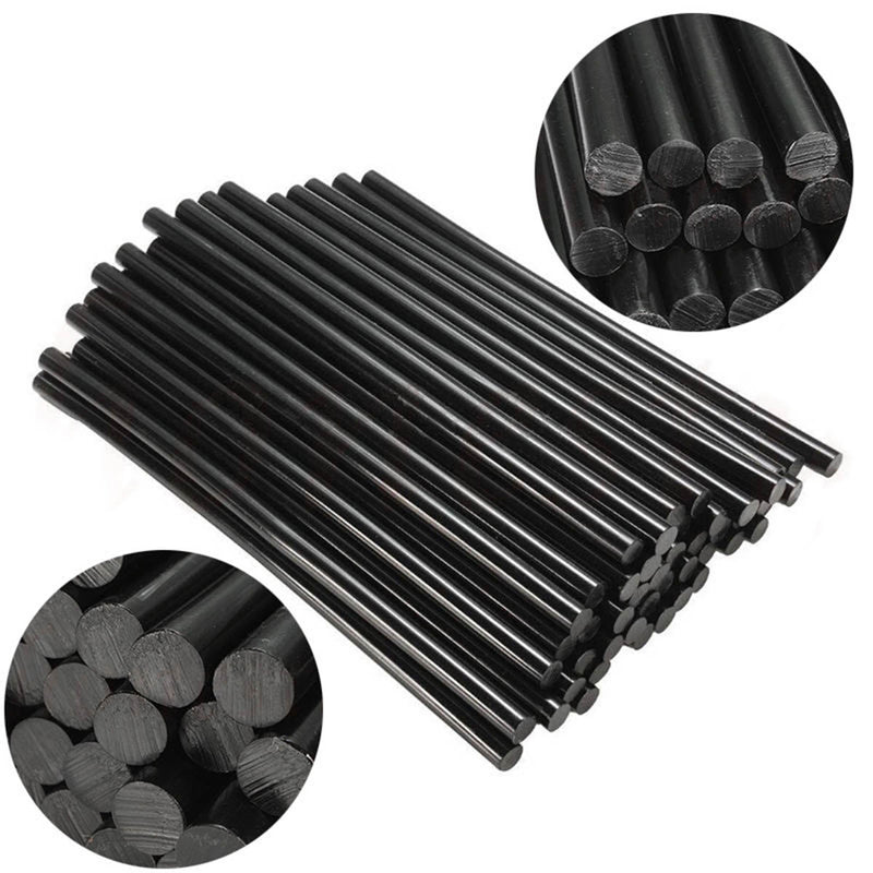 High Viscosity Black Hot Melt Glue Sticks Hot Melt Electric Car Audio Adhesive Sticks Craft 11x200mm