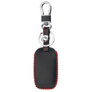 PU Leather Smart Remote Car Key Case/Bag 3 Button Cover Protector Holder for KIA