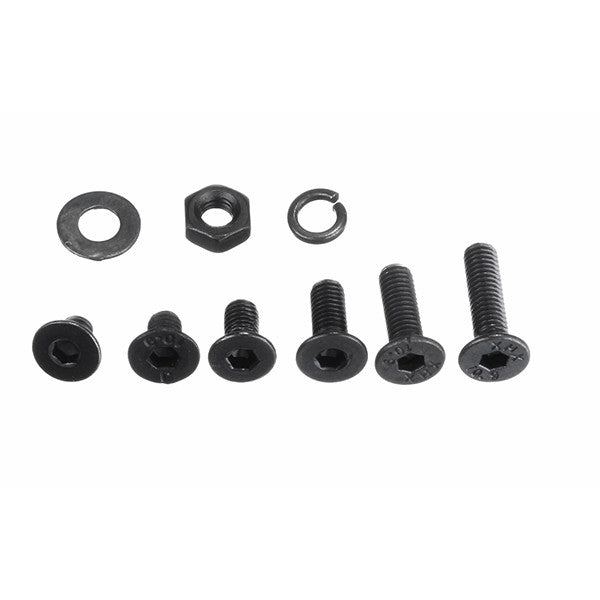 300Pcs M3 Black Alloy Steel Allen Screw Bolt With Hex Nuts Washers Assortment