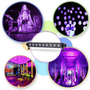 9x3W UV LED Bar Light Blacklight DJ Club Party Halloween Wall Decor Lamp AC100-240V