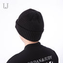 Jordan&judy Windproof Soft Wool Knitted Cap Sports Travel Warm Running Hat Men Women