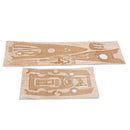 Wooden Deck for Tamiya 78013 1/350 German WWII Battleship Bismarck Model Replacement Accessories