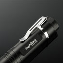 SupFire UV03 365NM Warm White Light Tactical Flashlight Fluorescence Detection Flashlight Multifunctional AA Flashlight