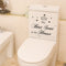 Miico FX313 Decorative Sticker Wall Stickers Decor DIY Stickers Toilet Decoration Stickers