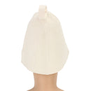 White 100% Wool Felt Sauna Hat Hair Head Protect form Steam Room Overheating