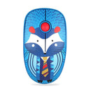 FD V8 Portable 2.4GHz Wireless Mouse Cute Cartoon Home Office Power Saving Silent Mouse 1000DPI Gaming Mouse for Windows 7 / 8 / 10 / Vista XP Mac