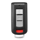 2+1 Buttons Remote Key Fob Shell Case For Mitsubishi Lancer Outlander  2008-2016