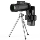 IPRee 12X50 Monocular HD Full Optic BAK4 Lens Day Night Vision Waterproof Telescope+Phone Holder+Tripod