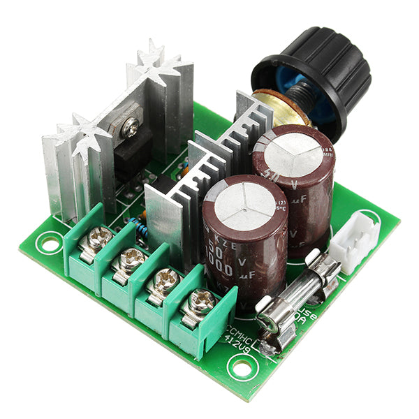DC 12V-40V 10A 13Khz Motor Speed Controller Pump PWM Stepless Speed Change Speed Control Switch