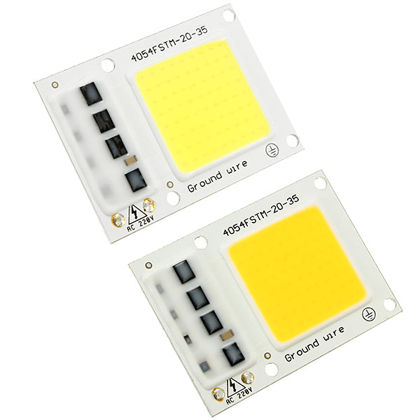 1X 5X 10X 15W/20W/30W White/Warmwhite LED Beads COB DIY Light Chip for Flood Light  AC190-240V