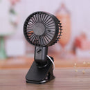 Well Star WT-F5 Mini Clip Fan 120 Degrees Rotation USB Charging Fan Air Cooling Fan Clip Desktop Fan Dual Use Portable Home Student Office Fan